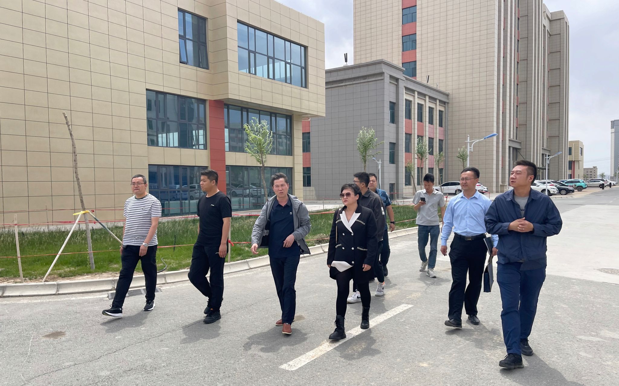 兰州 信息 科技学院 科技 学院 参加 新区 职教 园区 平安 校园 建设 交叉 检查工作 检查 工作