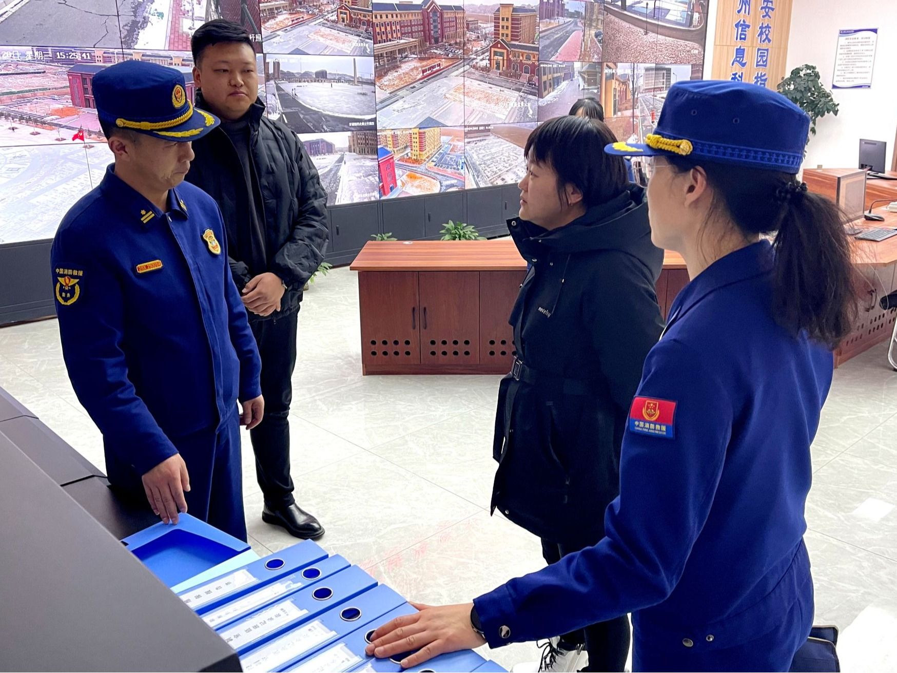 兰州信息科技学院开展消防安全工作大检查